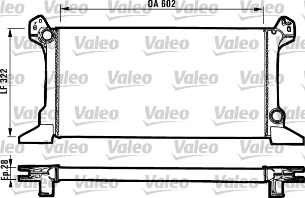 Radiateur Valeo 819176