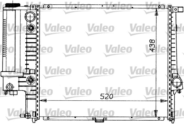 Radiateur Valeo 819413