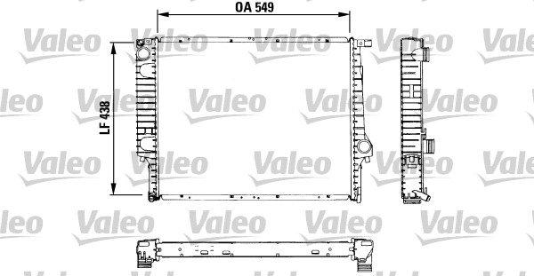 Radiateur Valeo 819422