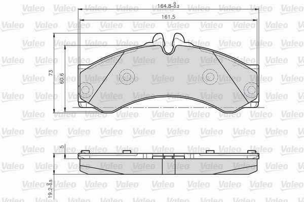 Remblokset Valeo 873153