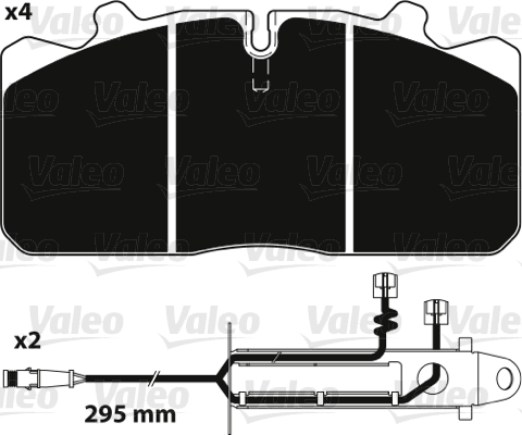 Remblokset Valeo 882238