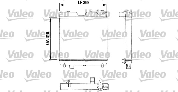 Radiateur Valeo 883053