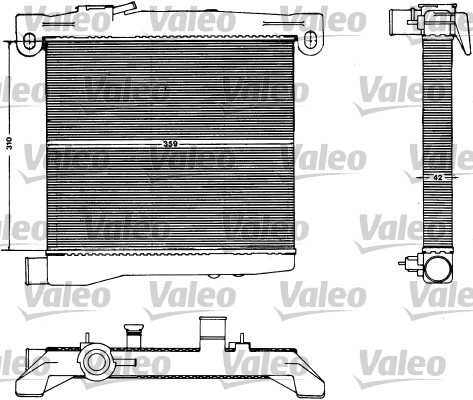 Radiateur Valeo 883428