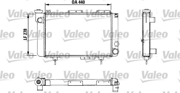 Radiateur Valeo 883463