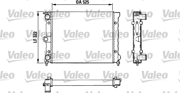 Radiateur Valeo 883720