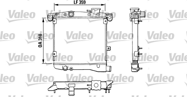 Radiateur Valeo 883799