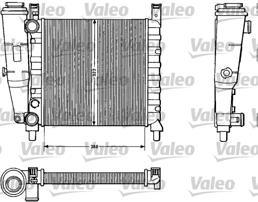 Radiateur Valeo 883812