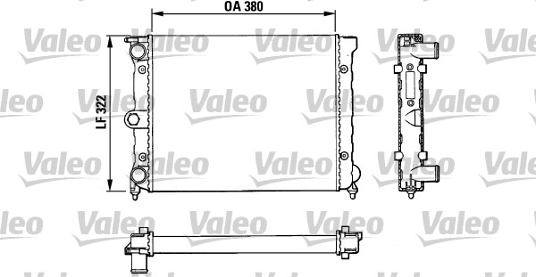 Radiateur Valeo 883818