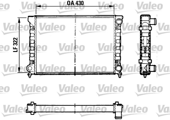 Radiateur Valeo 883869
