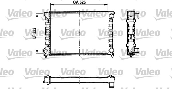 Radiateur Valeo 883878
