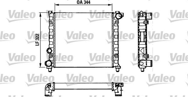 Radiateur Valeo 883921