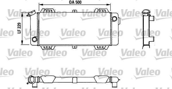 Radiateur Valeo 883954