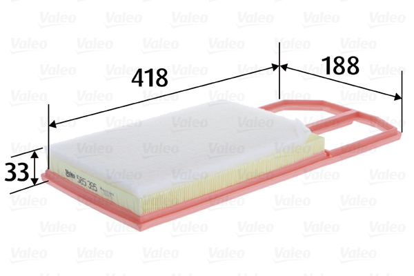 Luchtfilter Valeo 585395