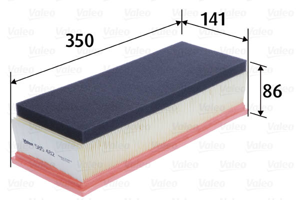 Valeo Luchtfilter 585482