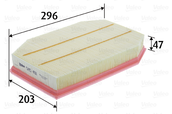 Luchtfilter Valeo 585491
