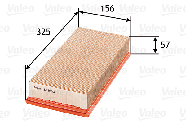 Valeo Luchtfilter 585000