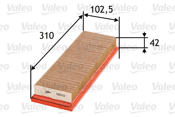 Valeo Luchtfilter 585002