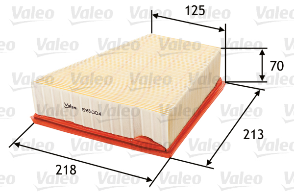 Valeo Luchtfilter 585004