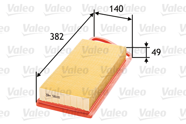 Valeo Luchtfilter 585005