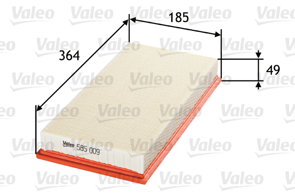 Valeo Luchtfilter 585009