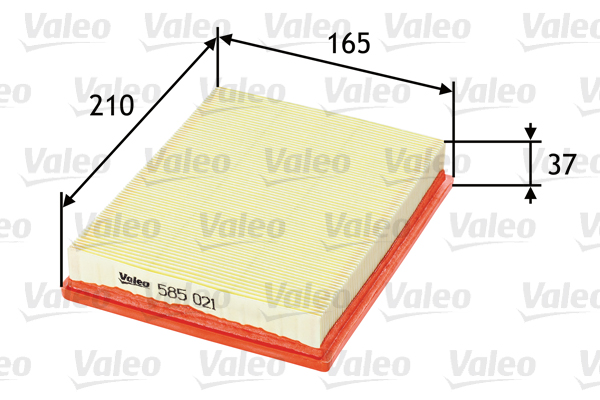 Valeo Luchtfilter 585021