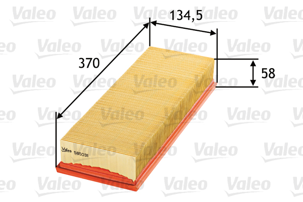 Valeo Luchtfilter 585031