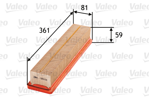 Valeo Luchtfilter 585056