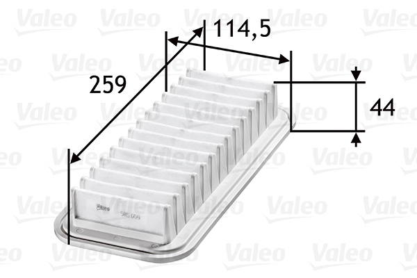 Valeo Luchtfilter 585059