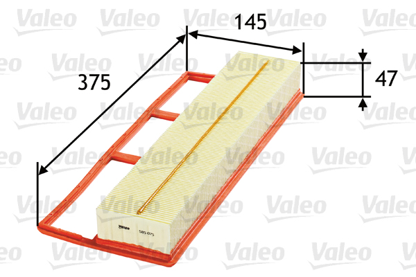 Valeo Luchtfilter 585075