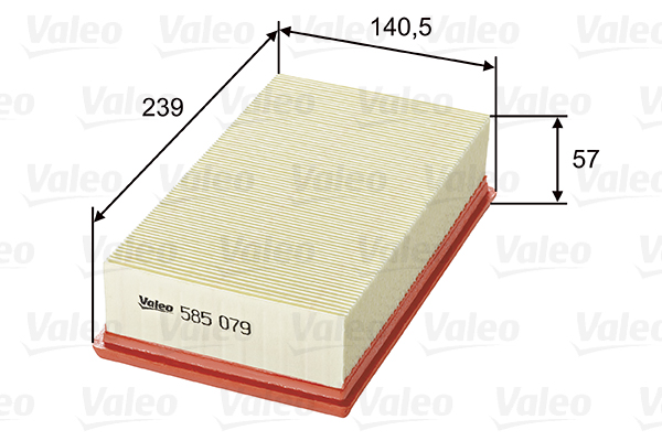 Valeo Luchtfilter 585079