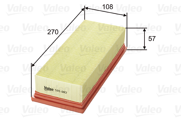 Valeo Luchtfilter 585082