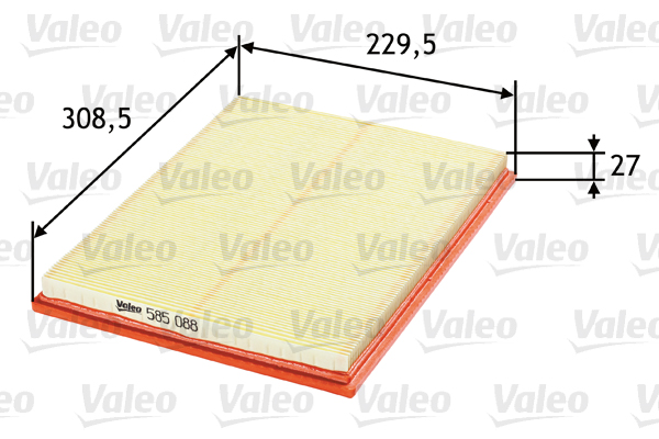 Valeo Luchtfilter 585088