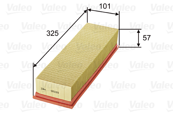 Valeo Luchtfilter 585089