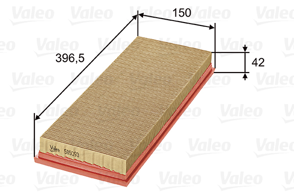Valeo Luchtfilter 585093
