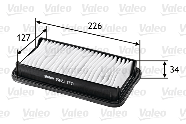 Luchtfilter Valeo 585170
