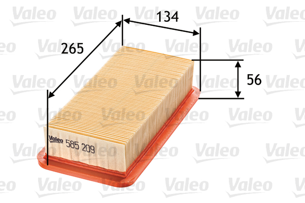 Valeo Luchtfilter 585209