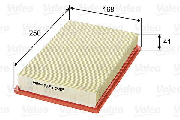 Valeo Luchtfilter 585248