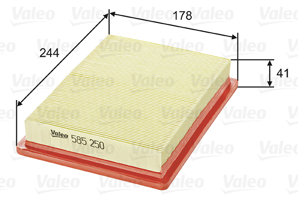 Valeo Luchtfilter 585250