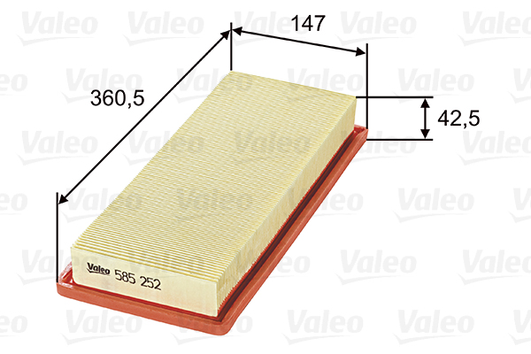 Luchtfilter Valeo 585252