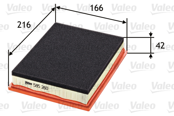 Valeo Luchtfilter 585260