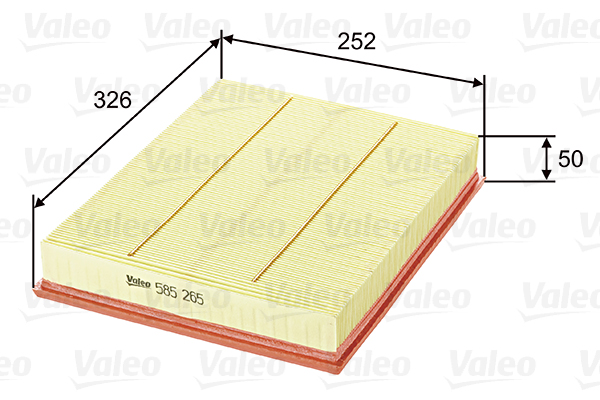 Valeo Luchtfilter 585265