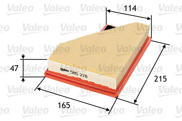 Valeo Luchtfilter 585278