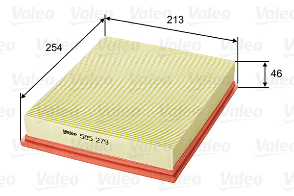 Valeo Luchtfilter 585279