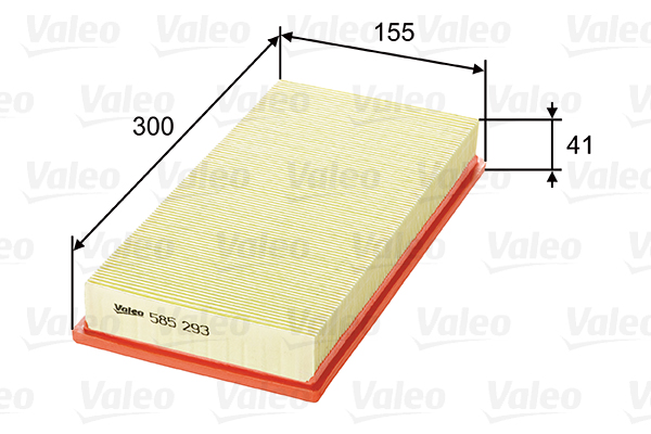 Valeo Luchtfilter 585293