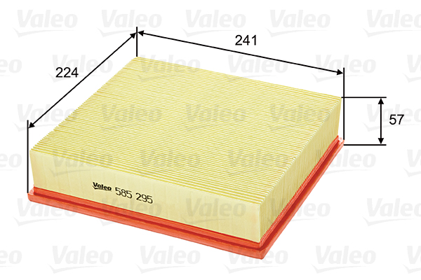 Valeo Luchtfilter 585295