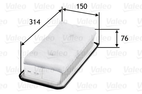Valeo Luchtfilter 585300