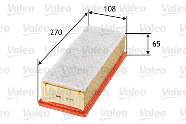 Valeo Luchtfilter 585349