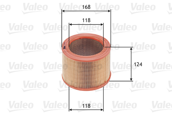 Valeo Luchtfilter 585621