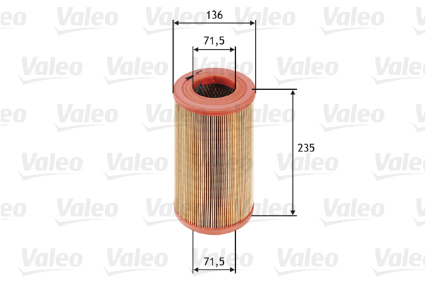 Valeo Luchtfilter 585622