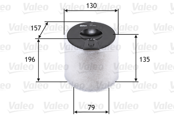 Valeo Luchtfilter 585663